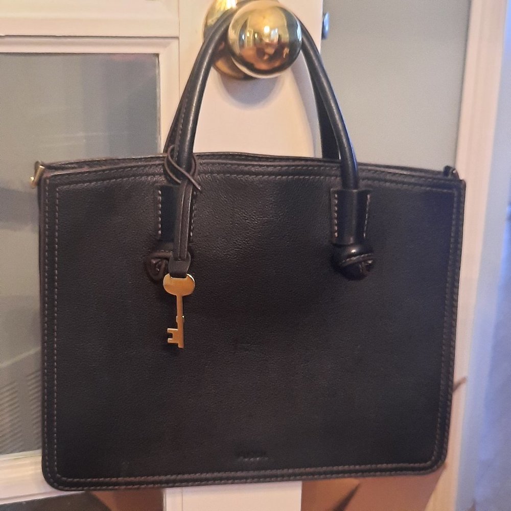 Fossil Skylar Leather Satchel purse